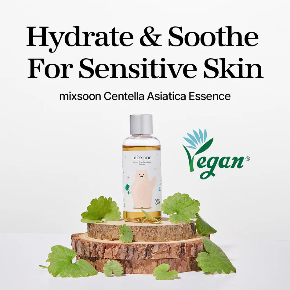 Hydrate and soothe for sensitive skin Mixsoon Centella Asiatica Essence