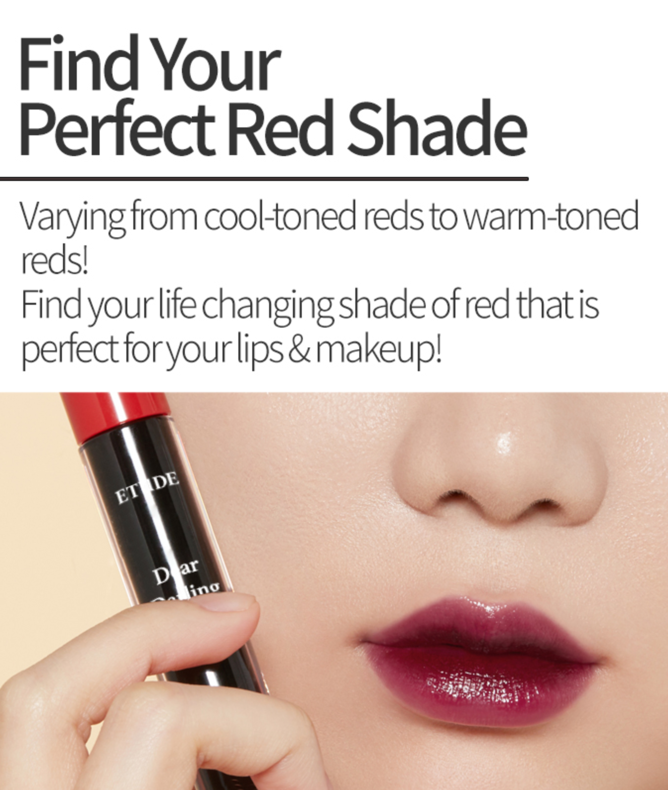 Etude Fresh Fruits extracts Dear Darling Water Gel Tint