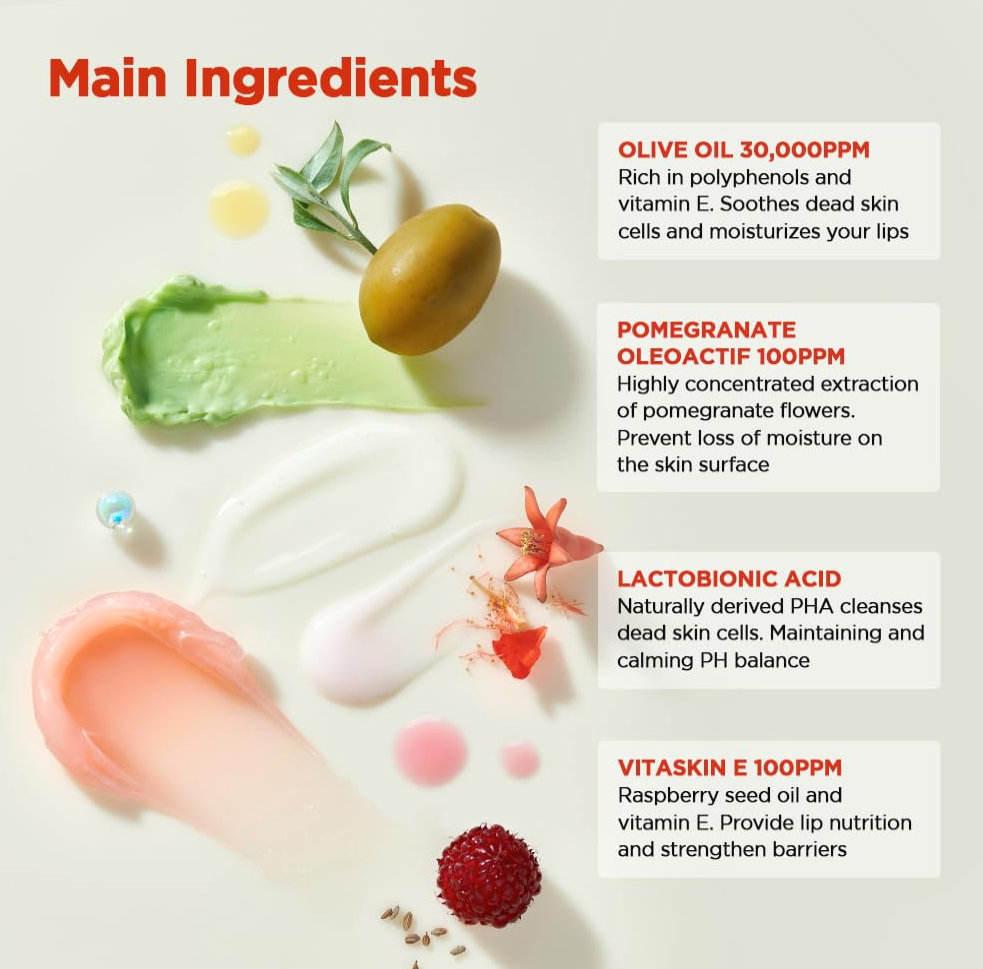 TOCOBO Vita Glazed Lip Mask for dry, flaky lips