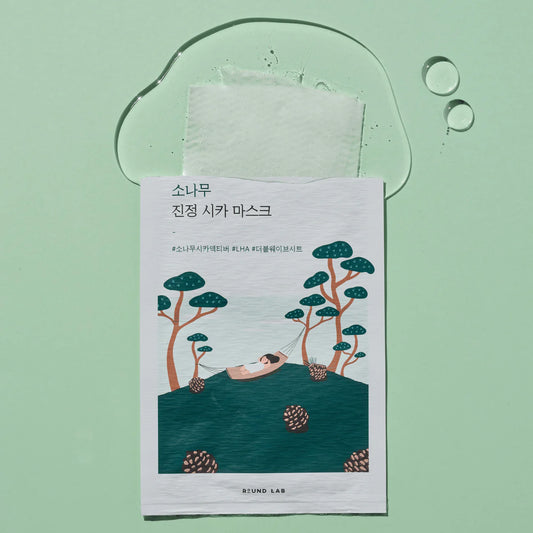 Round Lab Pine Calming Cica Sheet Mask