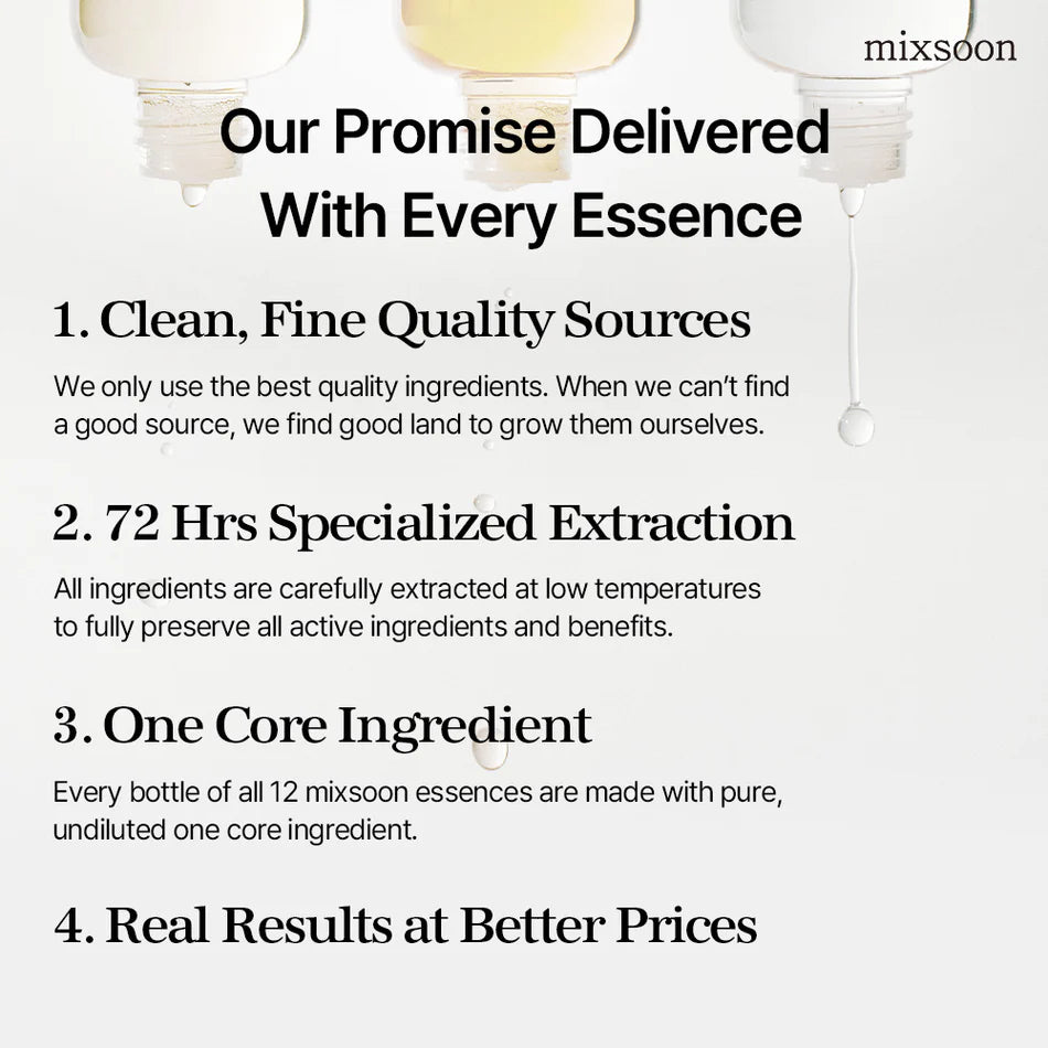 Mixsoon Soondy Centella Asiatica Essence is made from the best quality ingredients