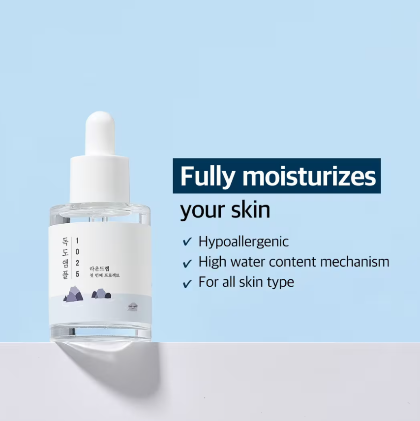 1025 Dokdo Ampule moisture benefits