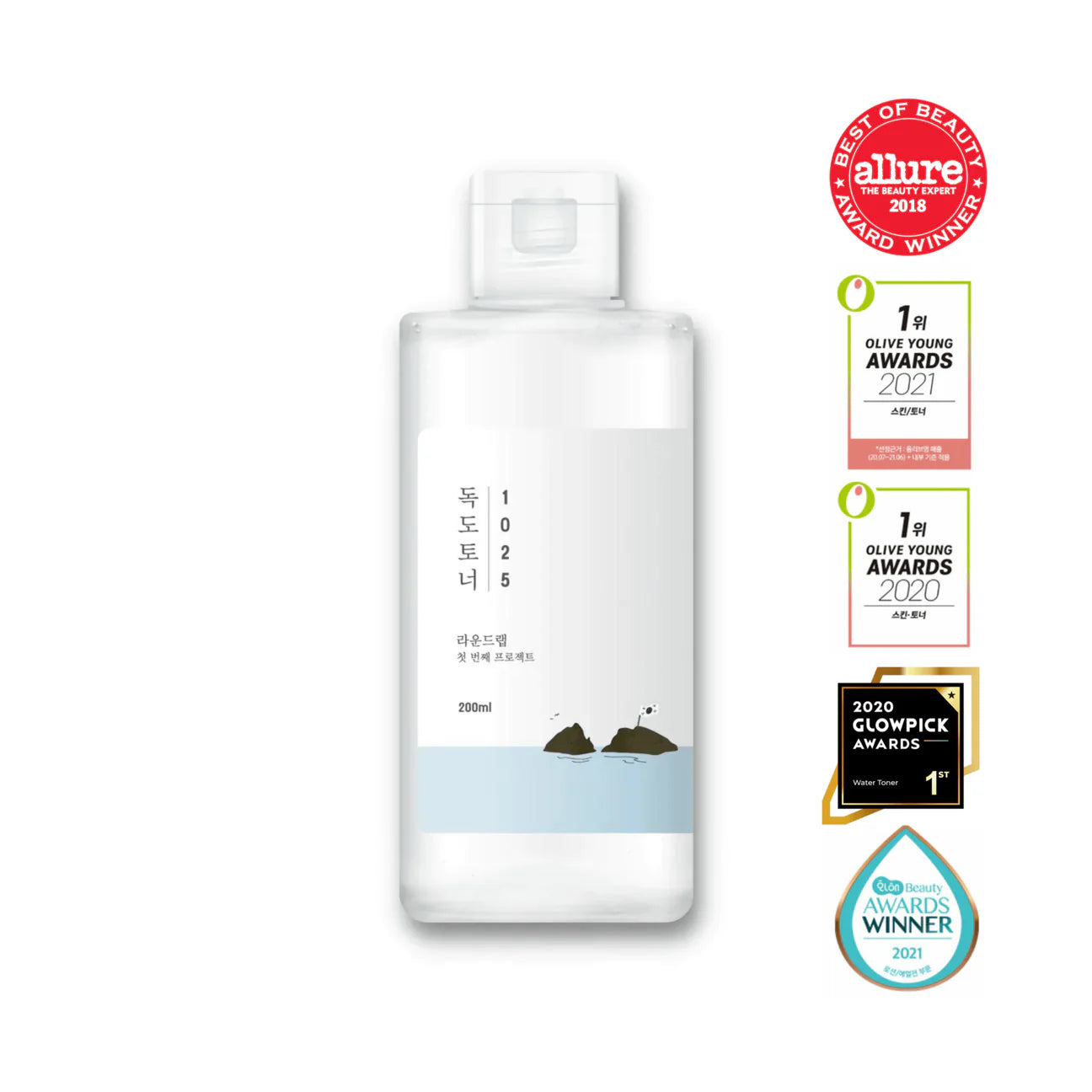 Best Toner in South Korea - Round Lab 1025 Dokdo Toner