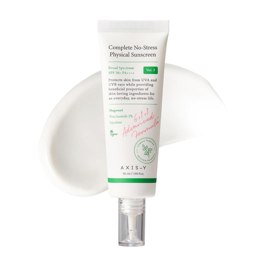 AXIS-Y Complete No-Stress Physical Sunscreen SPF50+ PA++++