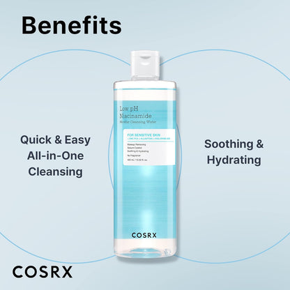 Cosrx Low pH Niacinamide Micellar Cleansing Water