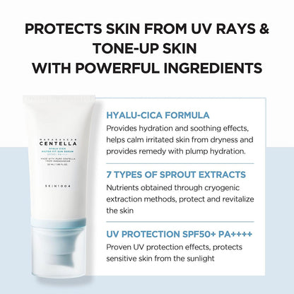 SKIN1004 Madagascar Centella Hyalu-Cica Water-Fit Sun Serum SPF50+ PA++++