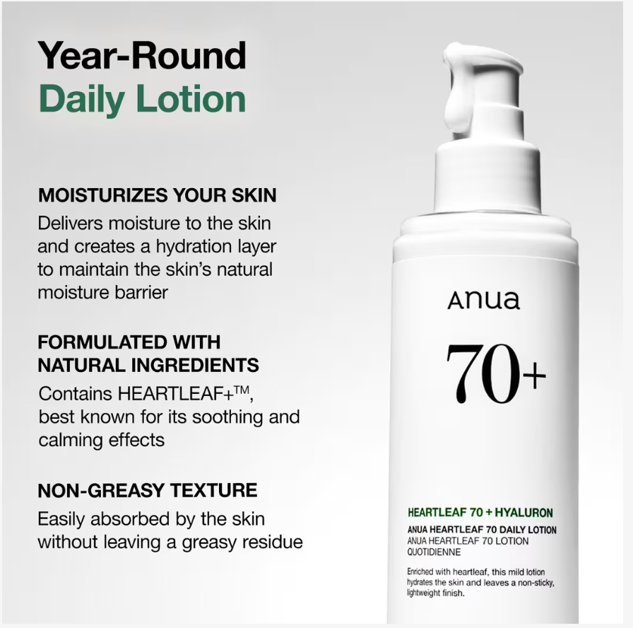 Anua heartleaf daily lotion