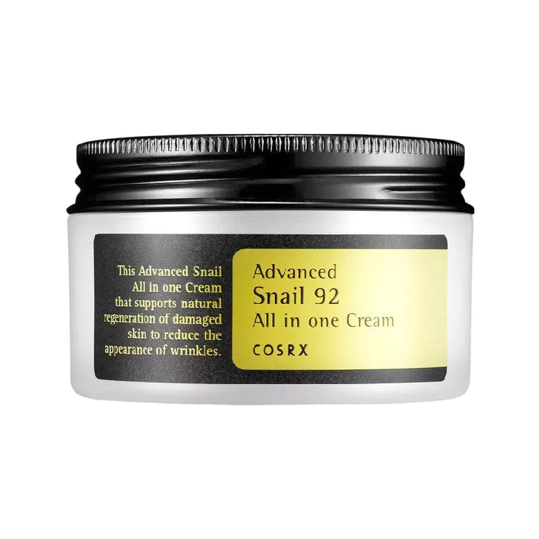 Cosrx Advanced Snail 92 All in one Cream jar on a white background
