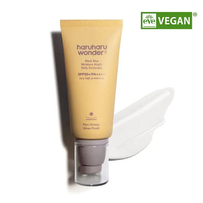 Haruharu Wonder Black Rice Moisture Airyfit Daily Sunscreen SPF 50+ PA++++