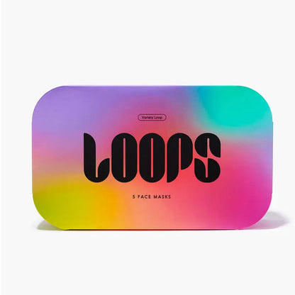 LOOPS curated 5-pack Korean hydrogel Masks