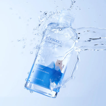 Mixsoon Glacier Water Hyaluronic Acid Serum 300ml with serum splash