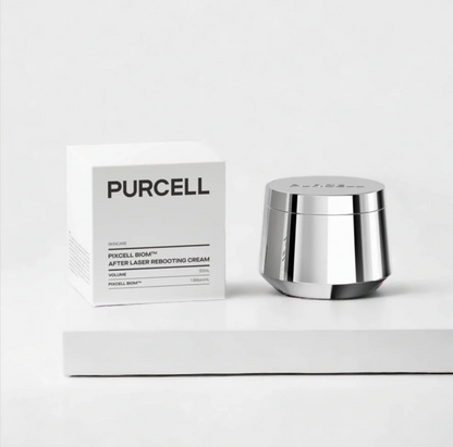 PURCELL Pixcell Biom Probiotics Rebooting Cream 50ml – front product packaging of Korean microbiome face cream for sensitive and damaged skin