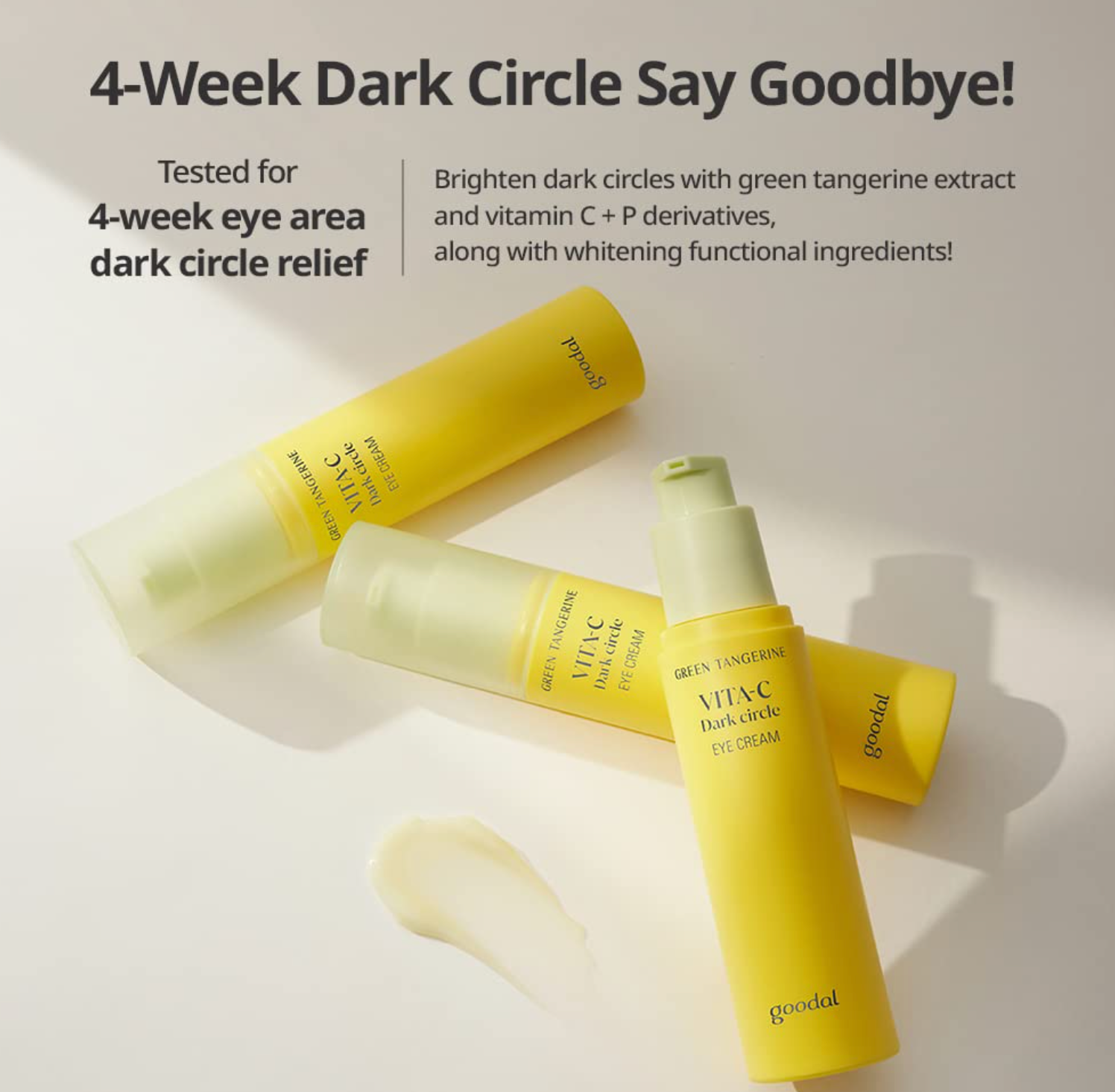 Goodal Green Tangerine Vita C Dark Circle Eye Cream