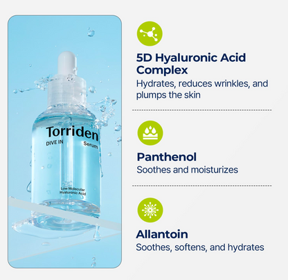 Torriden - *RENEW* DIVE-IN Low Molecular Hyaluronic Acid Serum