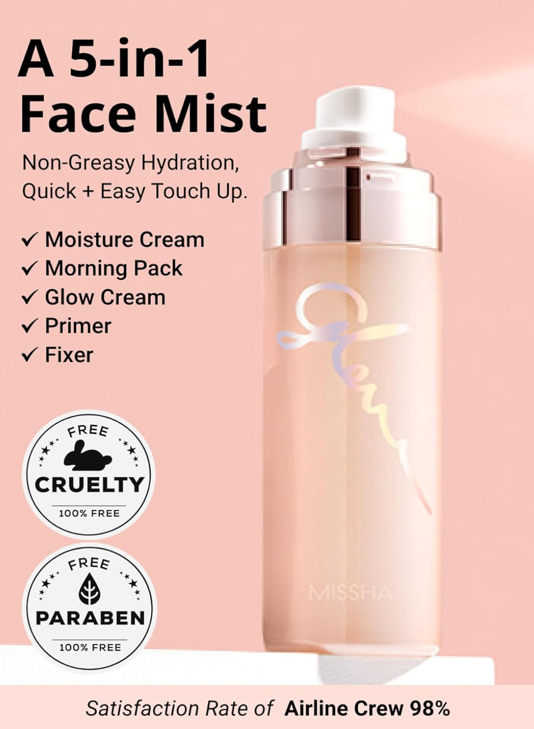 Missha 4-in-1 facial mist