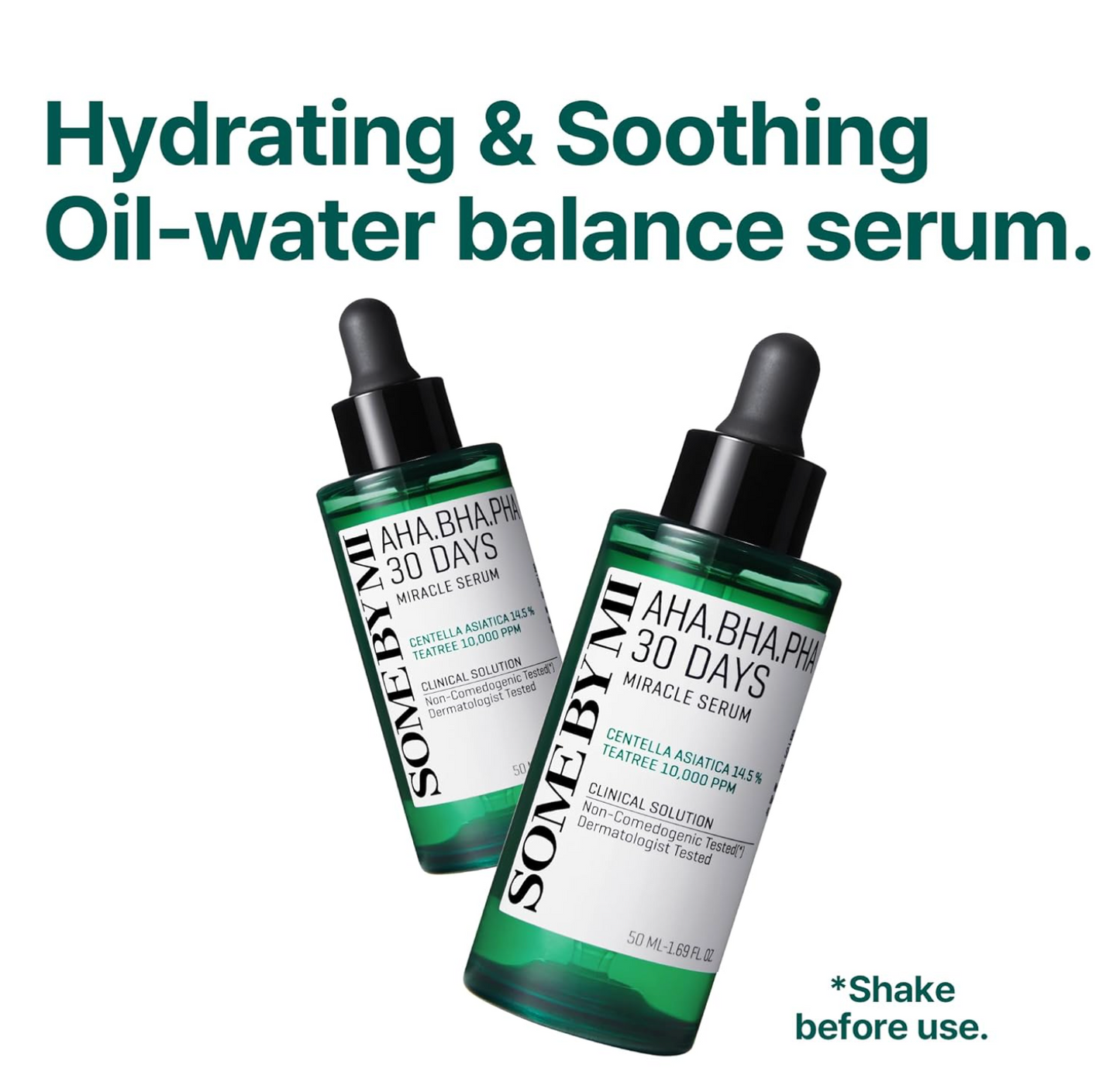 Somebymi AHA.BHA.PHA Safe Formula is hydrating and soothing water balance serum