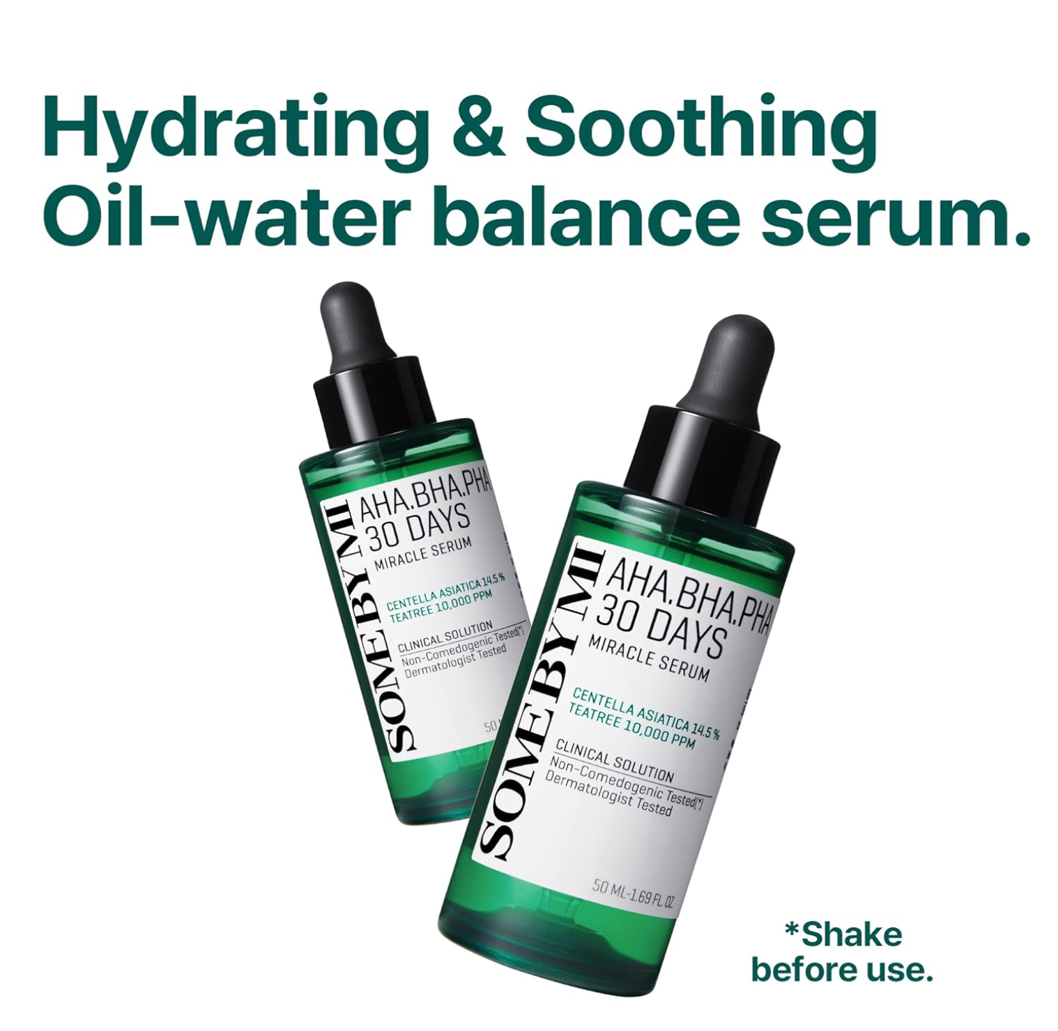 Somebymi AHA.BHA.PHA Safe Formula is hydrating and soothing water balance serum