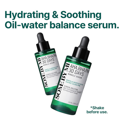 Somebymi AHA.BHA.PHA Safe Formula is hydrating and soothing water balance serum