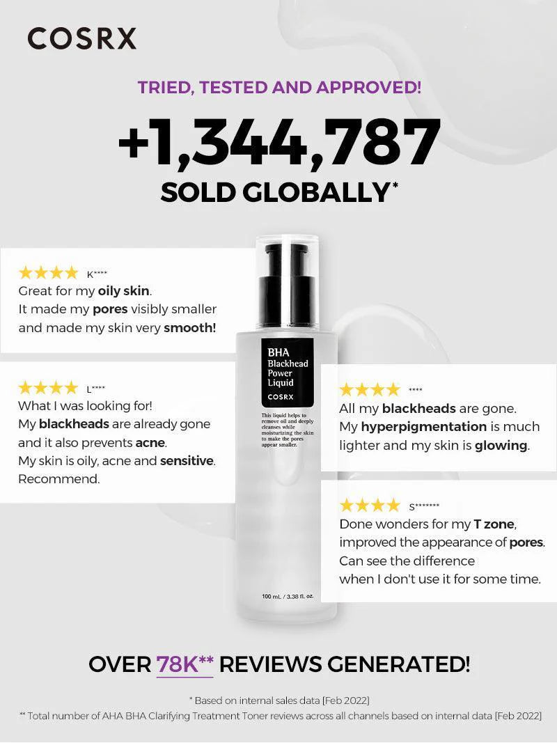 COSRX - BHA Blackhead Power Liquid 100ml